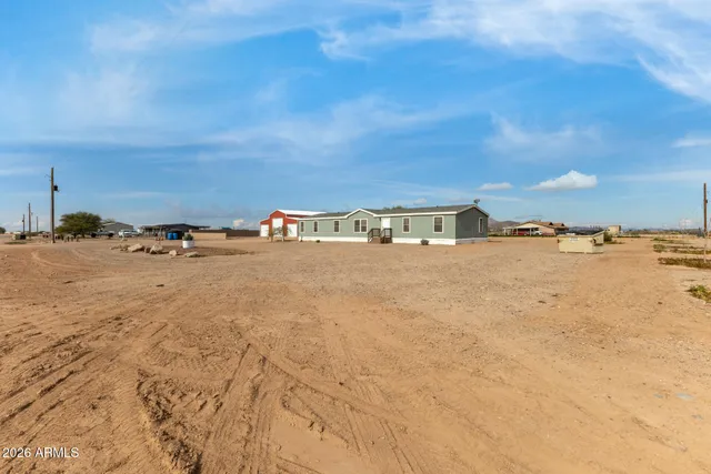 front view of a house with a street