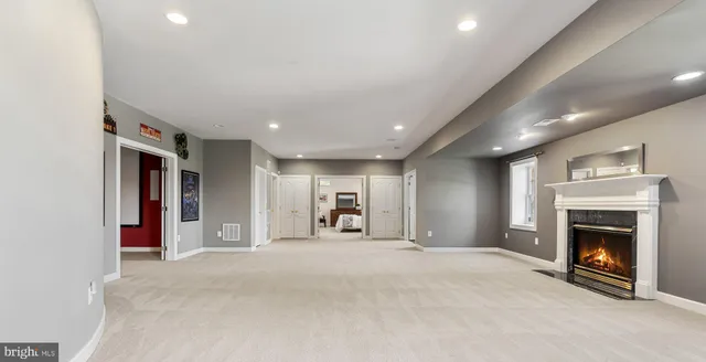 a view of a swimming pool with a potted plant