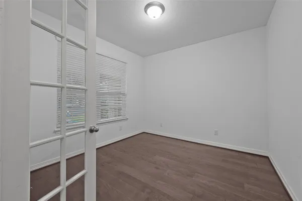 wooden floor in an empty room