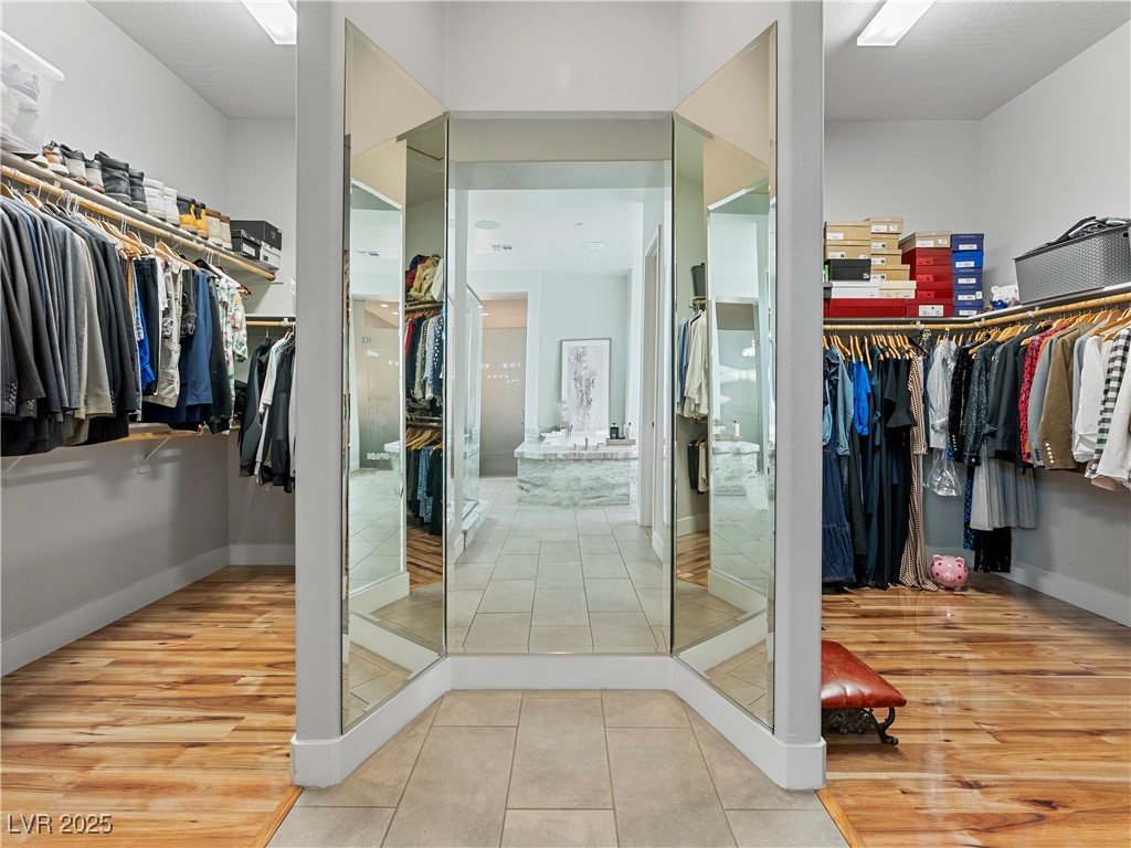 8775 Helena Avenue Las Vegas, NV 89129 - Photo 27 of 72 Spacious closet with light tile patterned flooring