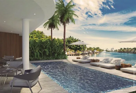 a view of swimming pool from a terrace