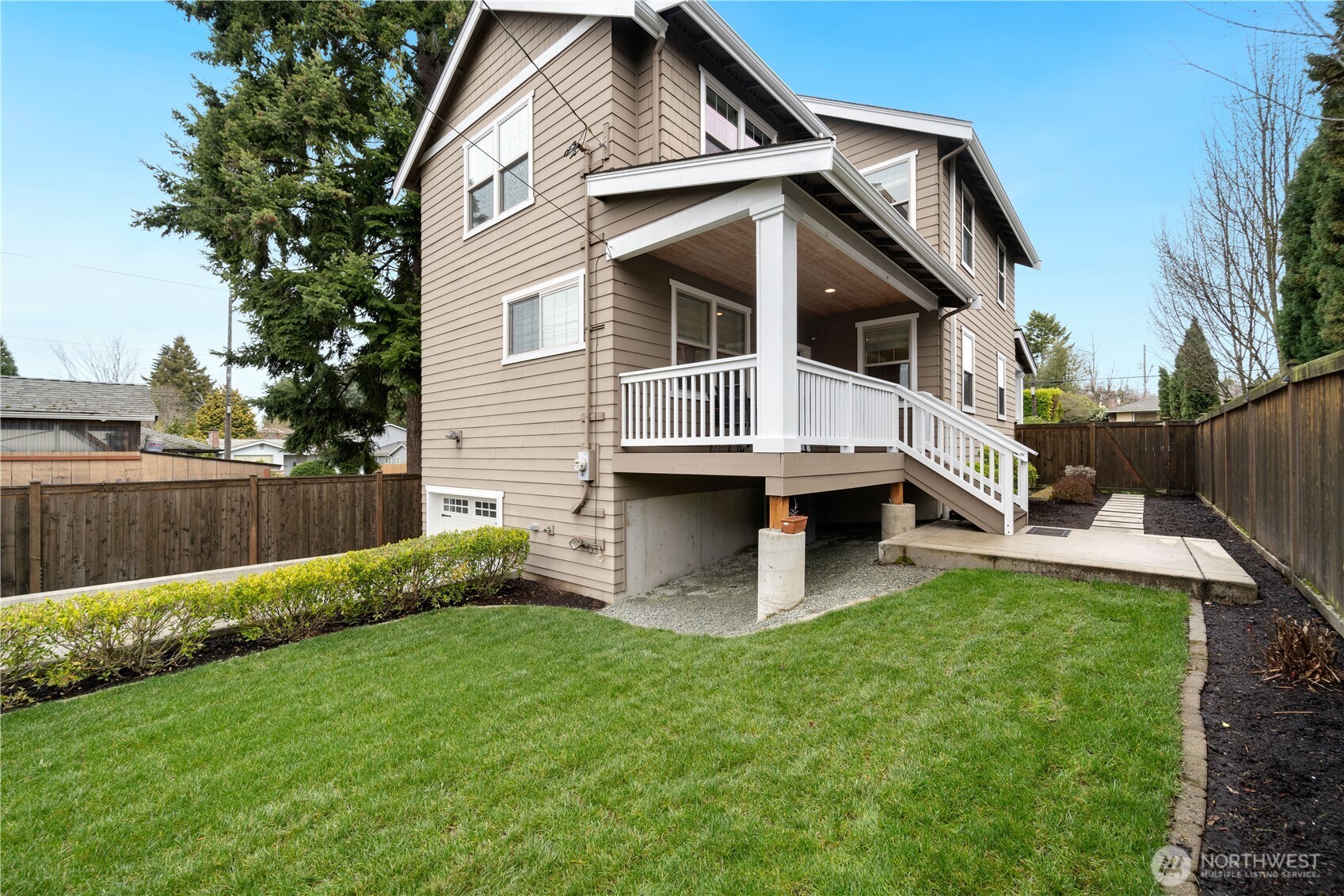 7709 17th Avenue Southwest Seattle, WA 98106 - Photo 36 of 37 a house view with a garden space