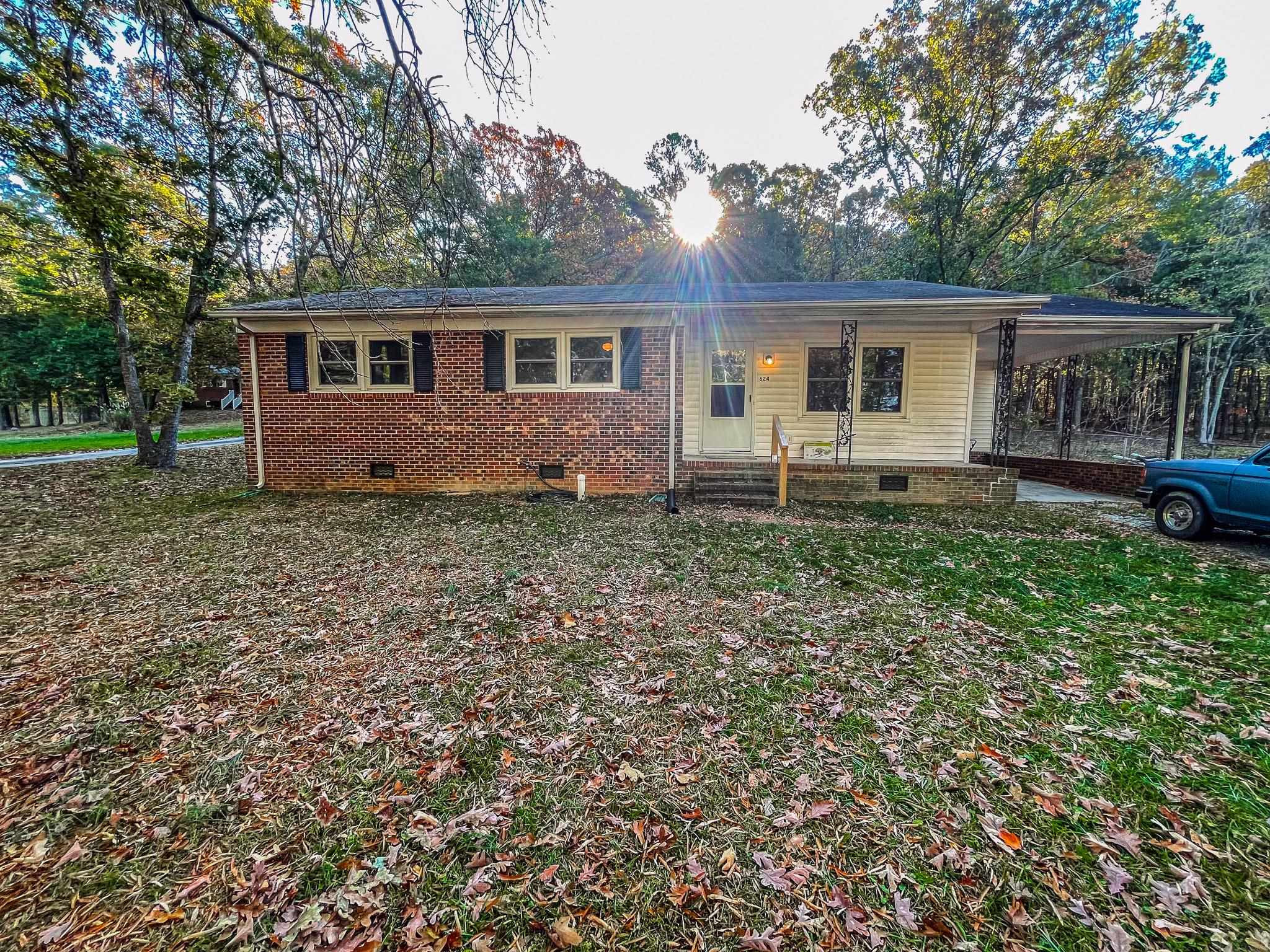 624 Frank Street Roxboro, NC 27573 - Photo 22 of 22 front view of a house with a yard