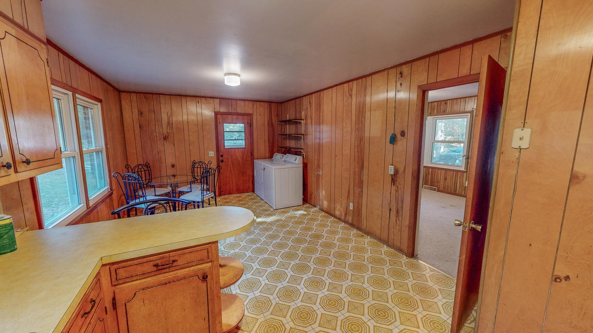 624 Frank Street Roxboro, NC 27573 - Photo 5 of 22 a view of a hallway with workspace
