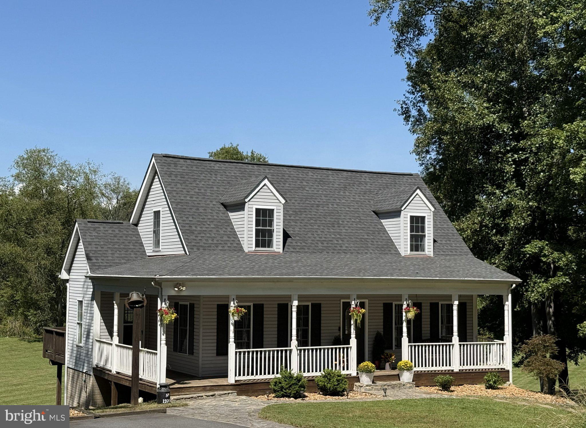 12095 Hazel River Road Rixeyville, VA 22737 - Photo 2 of 62 Lovely front Porch