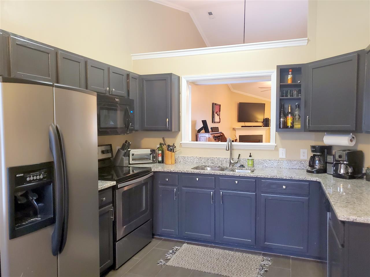 Kitchen with Granite Counter Tops