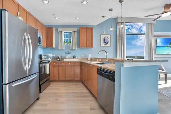 a view of a living room and bathroom