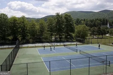 a view of a tennis court