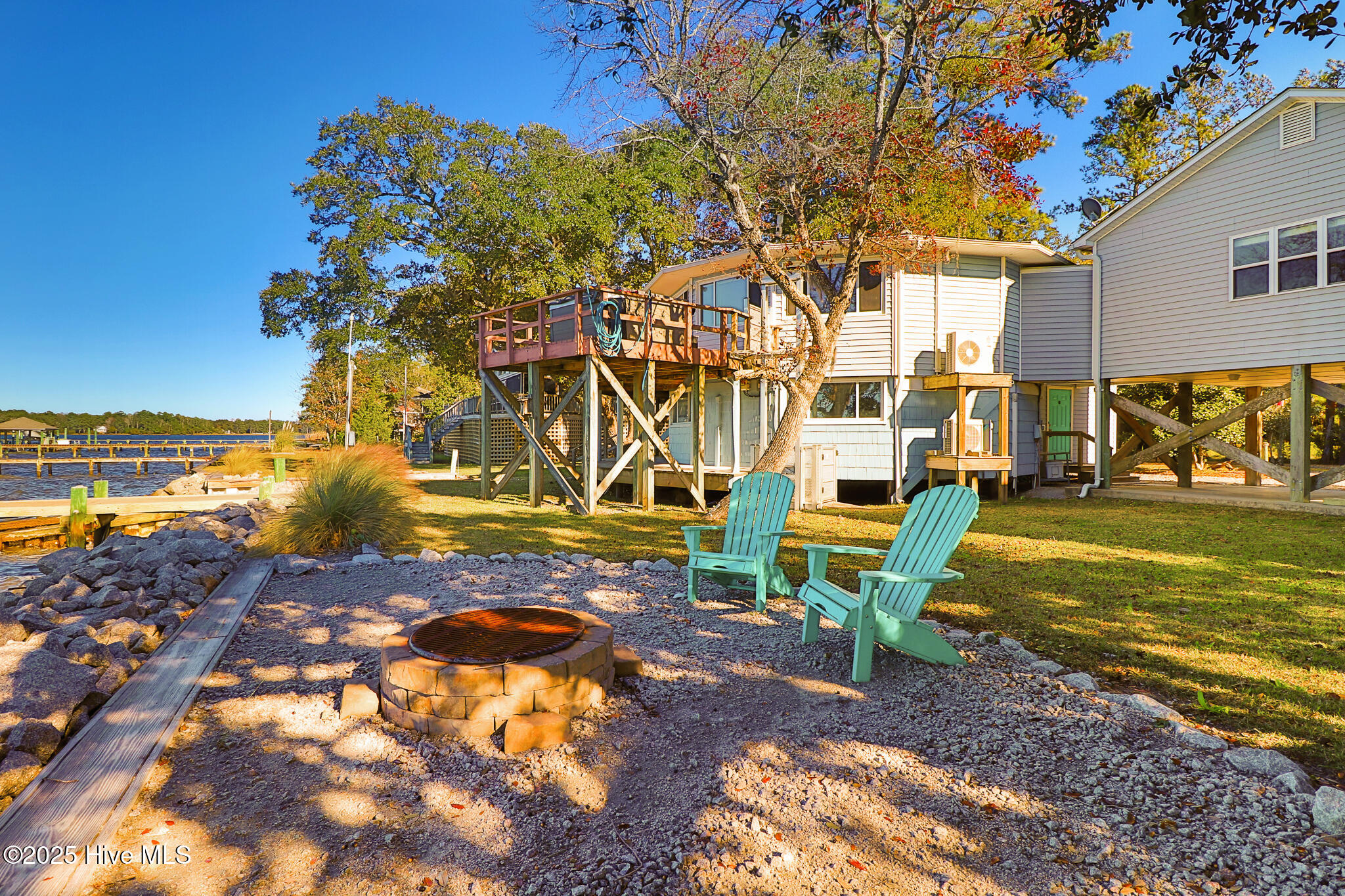 221 Creek Road Beaufort, NC 28516 - Photo 49 of 77 Fire pit