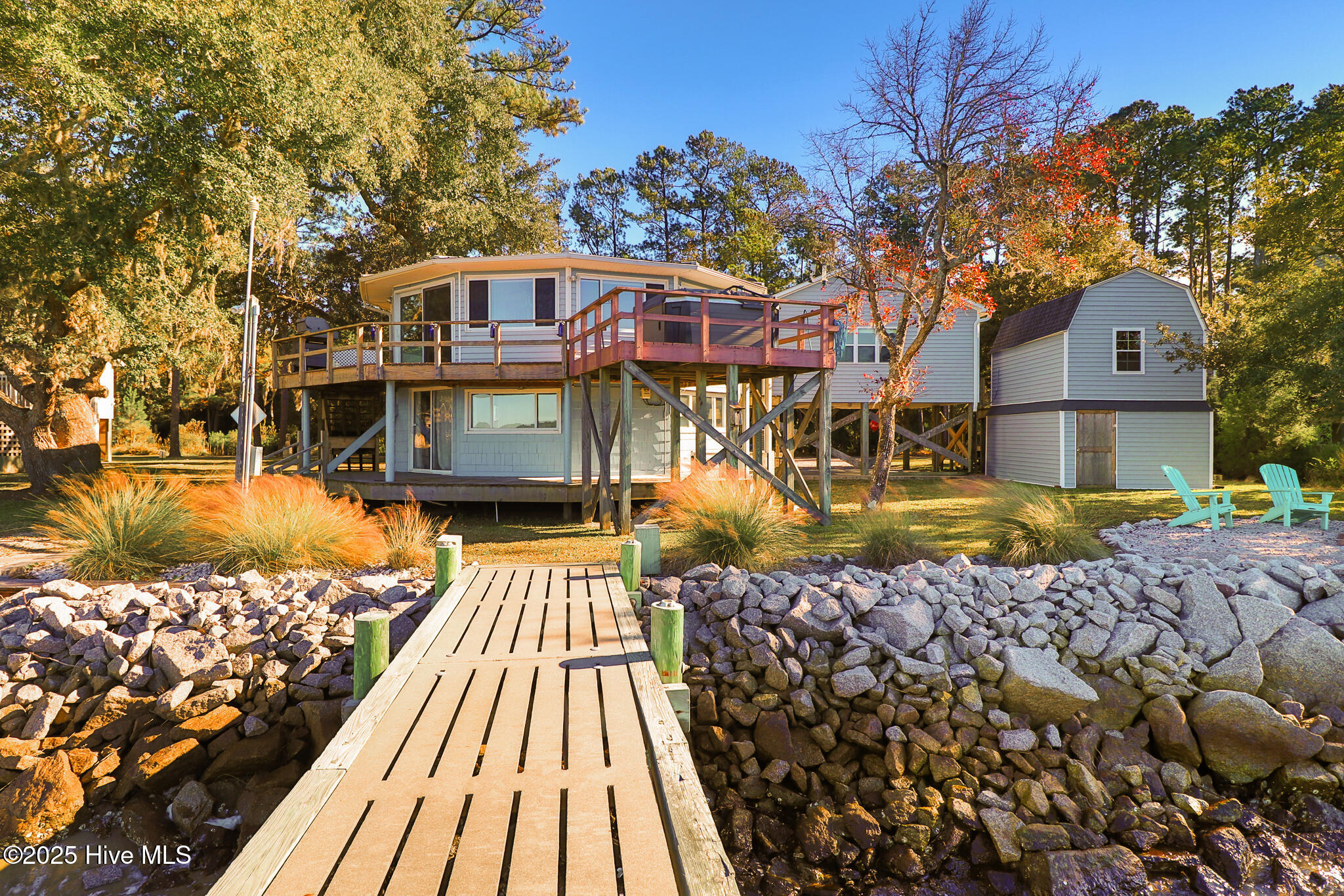 221 Creek Road Beaufort, NC 28516 - Photo 59 of 77 Rear of home
