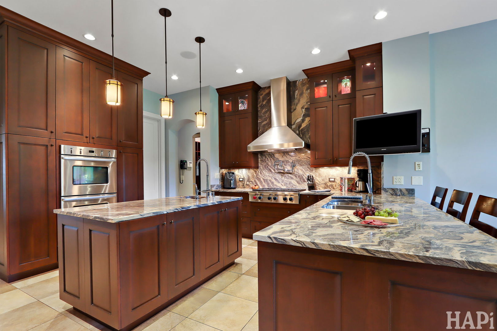 1425 Lee Road Northbrook, IL 60062 - Photo 14 of 53 a kitchen with granite countertop a sink appliances and cabinets