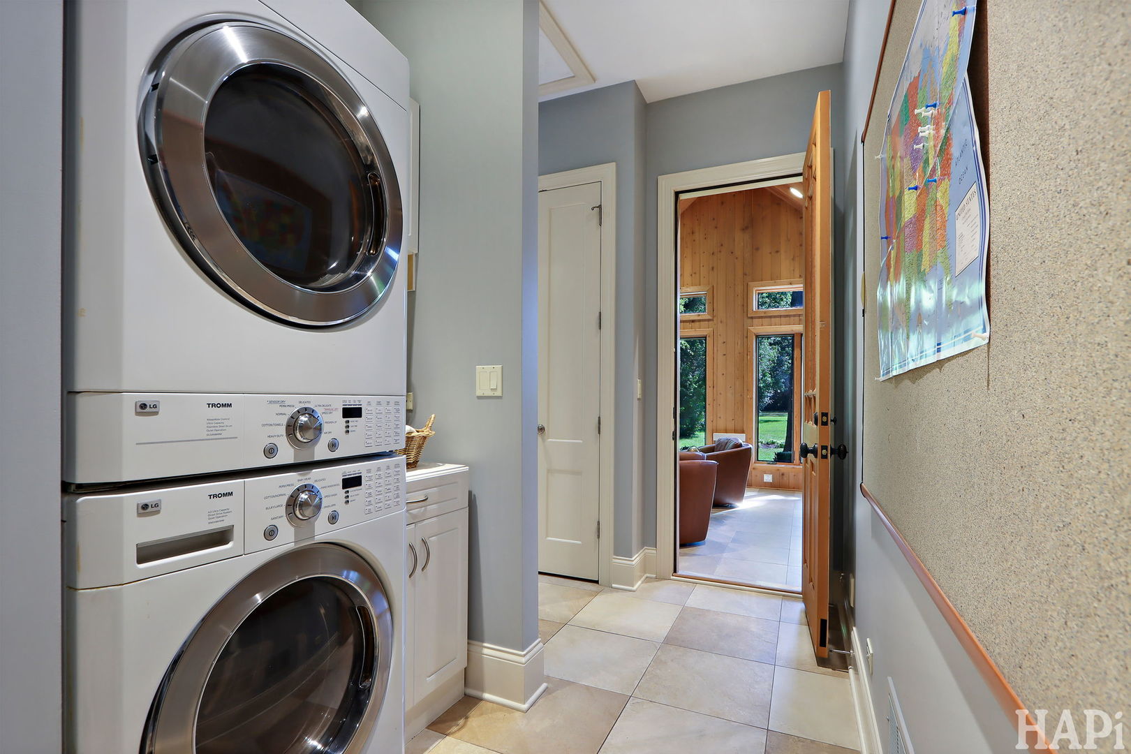 1425 Lee Road Northbrook, IL 60062 - Photo 22 of 53 a view of a hallway with washer and dryer