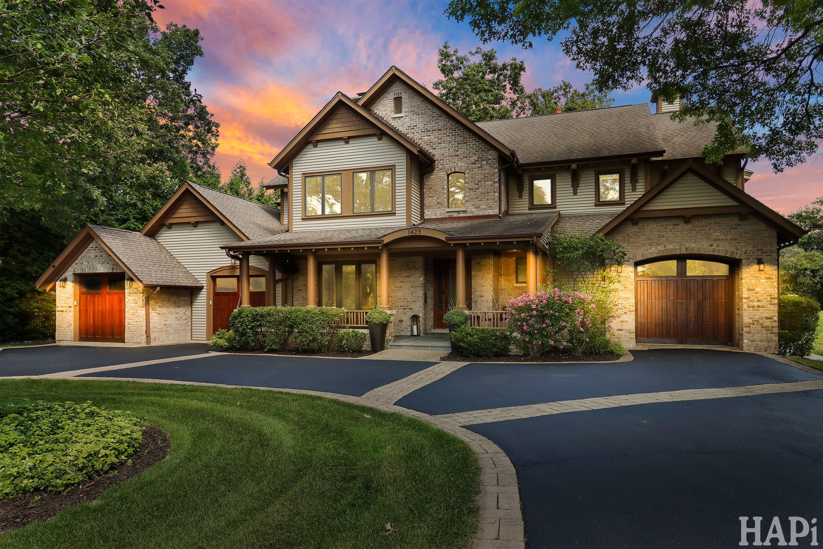 1425 Lee Road Northbrook, IL 60062 - Photo 53 of 53 a front view of a house with a yard and outdoor seating