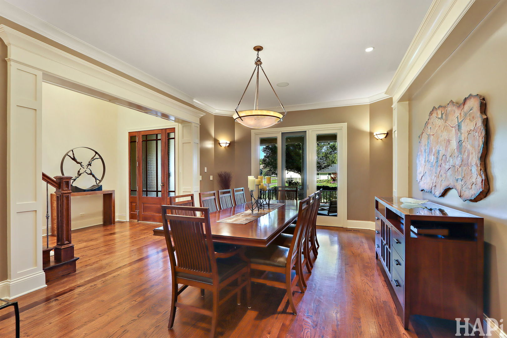 1425 Lee Road Northbrook, IL 60062 - Photo 10 of 53 a view of a dining room with furniture window and wooden floor