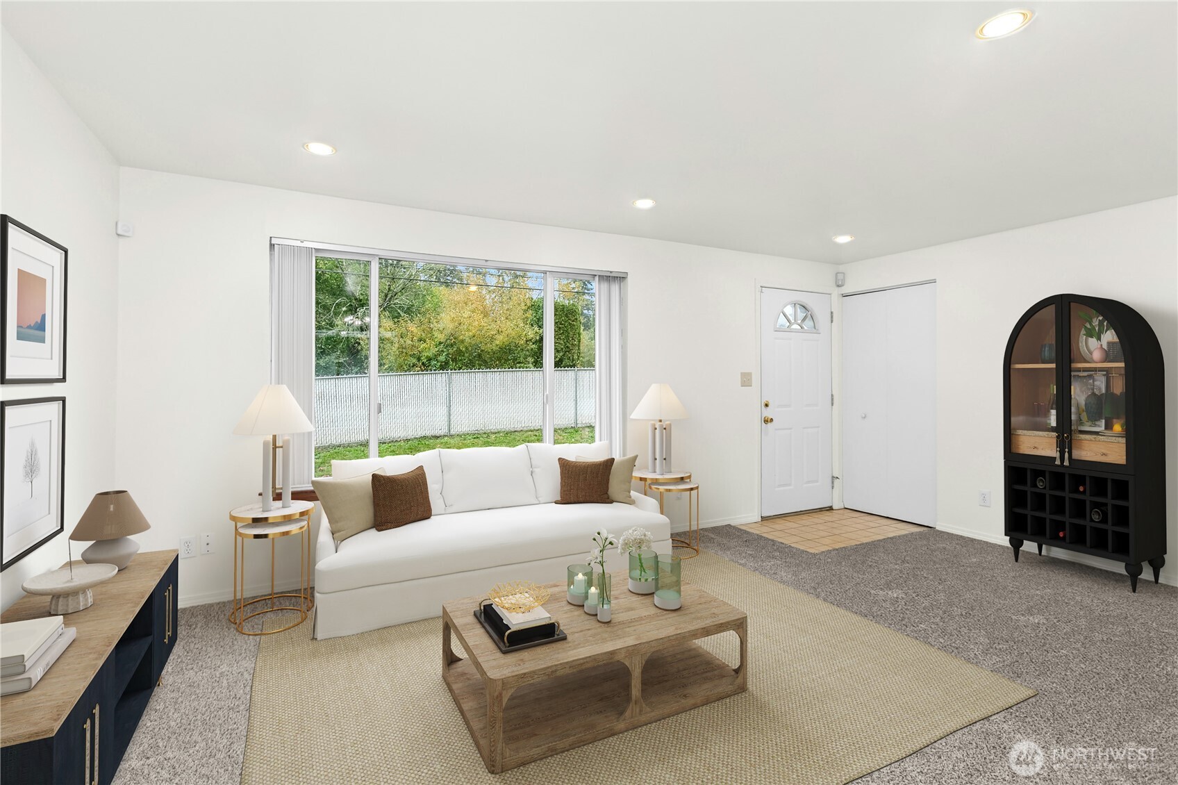 15914 52nd Avenue West Edmonds, WA 98026 - Photo 5 of 29 a living room with furniture and a large window