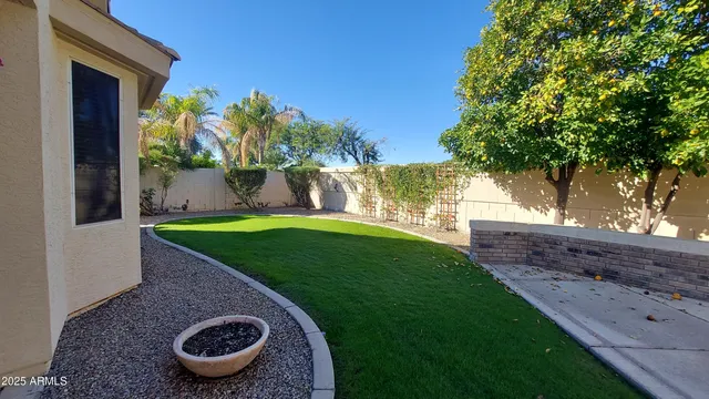 a view of outdoor space and yard