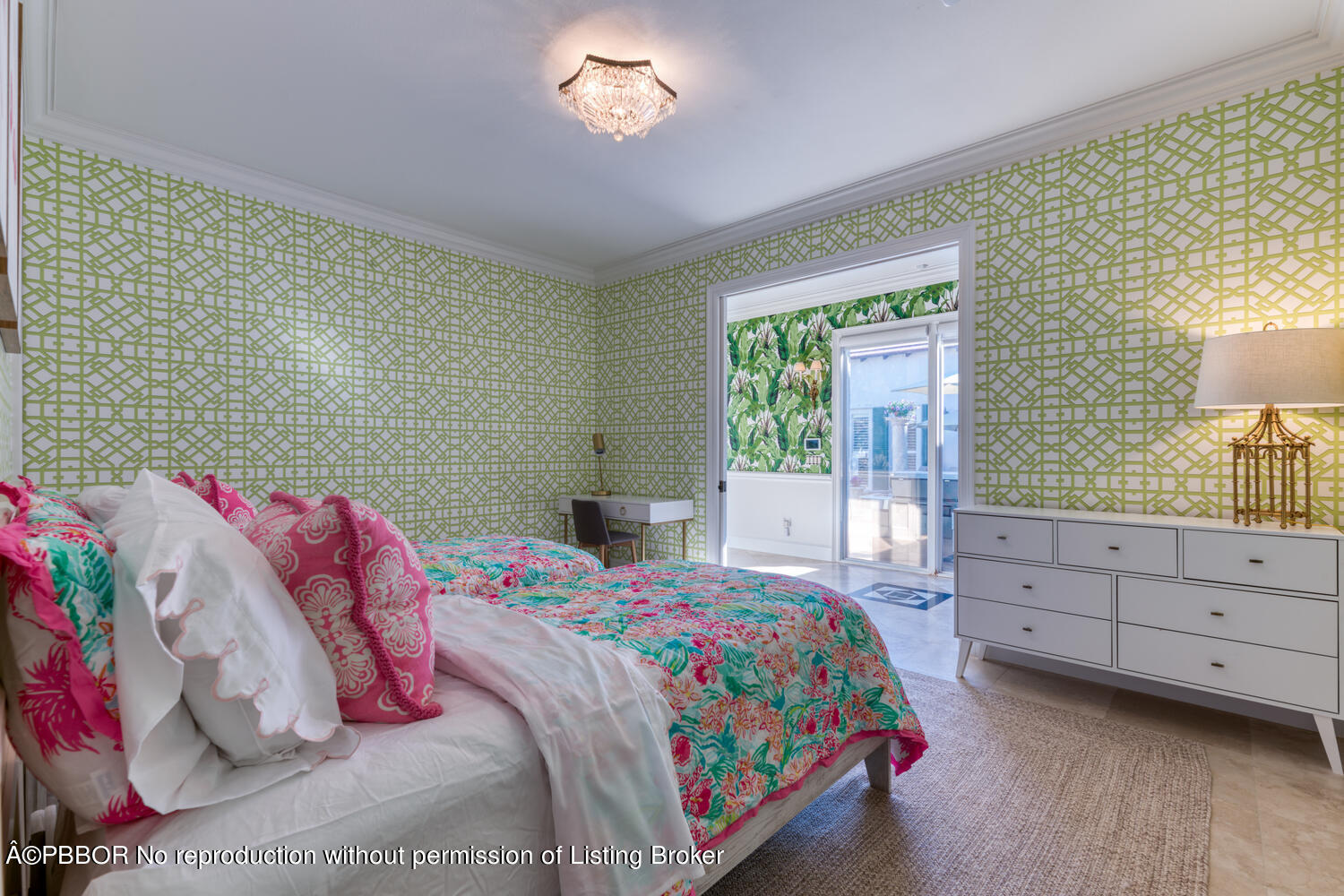 2258 Ibis Isle Road East Palm Beach, FL 33480 - Photo 26 of 31 a bedroom with a bed and a window