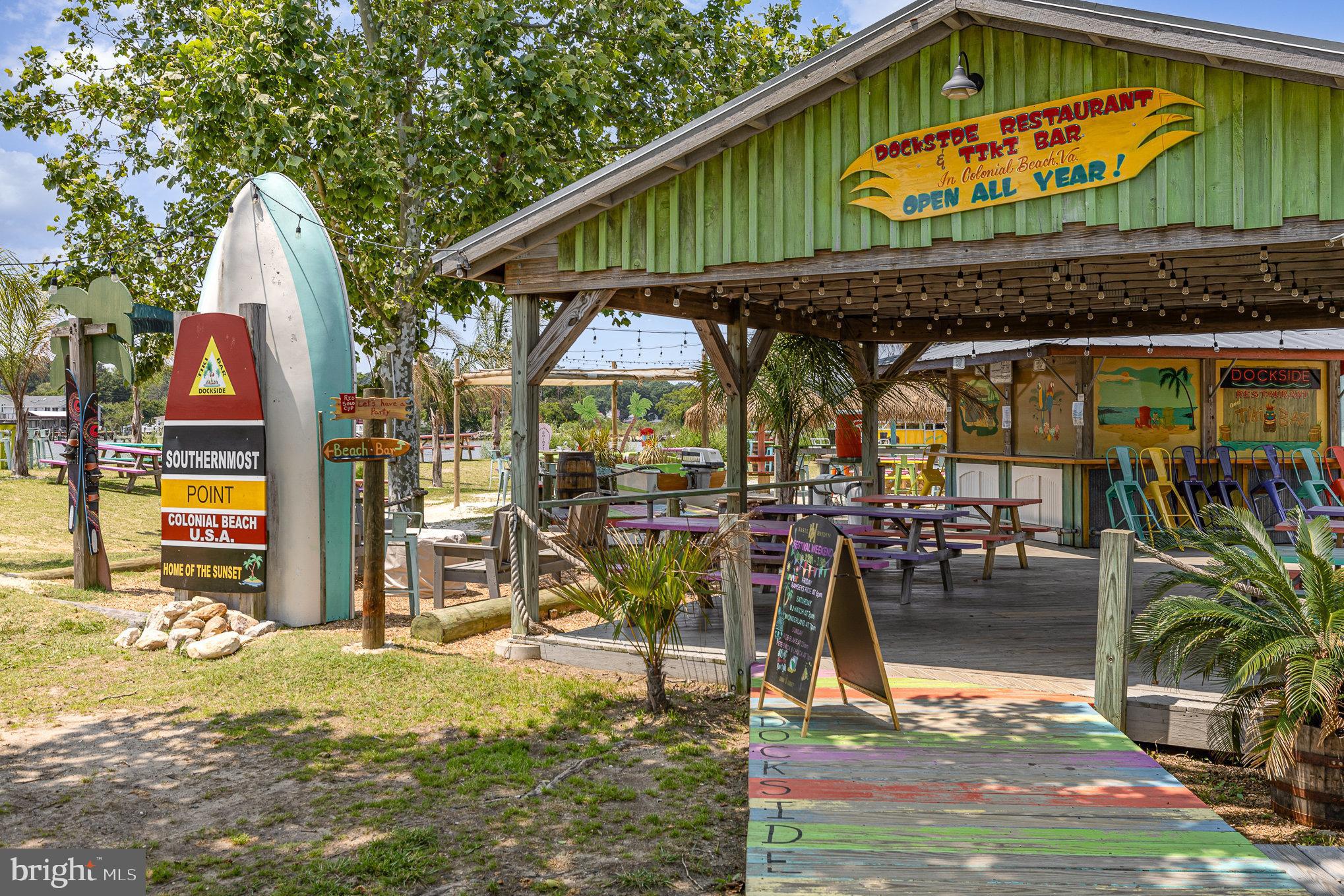 530 Monroe Bay Avenue Colonial Beach, VA 22443 - Photo 22 of 33 a view of outdoor space with seating
