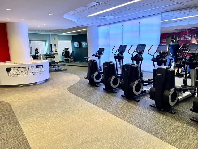 a living room with lots of furniture