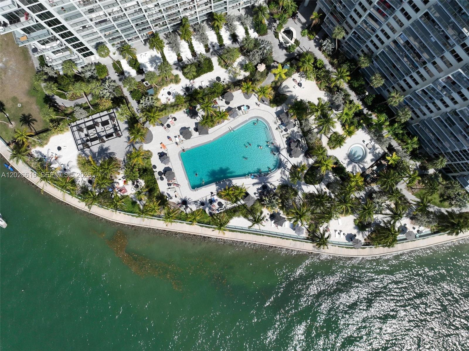 1500 Bay Road, Unit 1268S Miami Beach, FL 33139 - Photo 29 of 31 a view of a garden