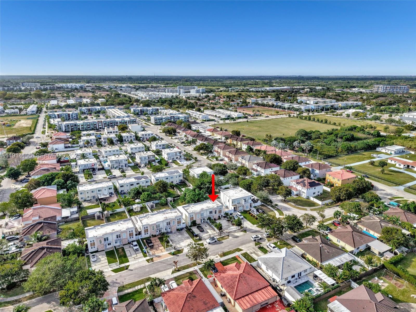 26100 Southwest 134th Place Homestead, FL 33032 - Photo 37 of 39 an aerial view of a city