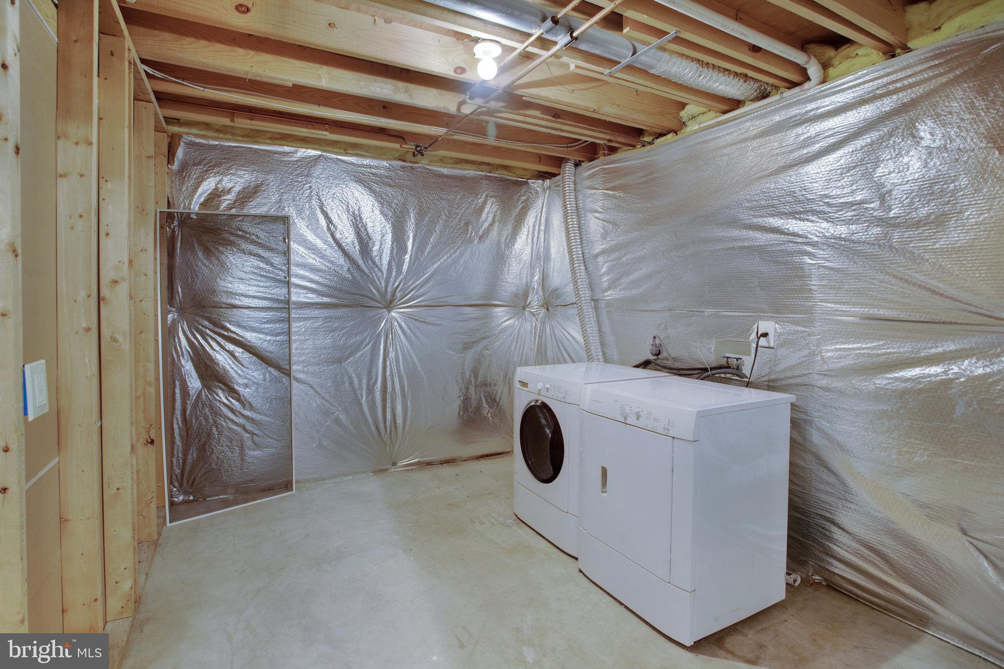3055 Cahill Lane Dumfries, VA 22026 - Photo 31 of 33 Washer and Dryer in Large Unfinished Storage area