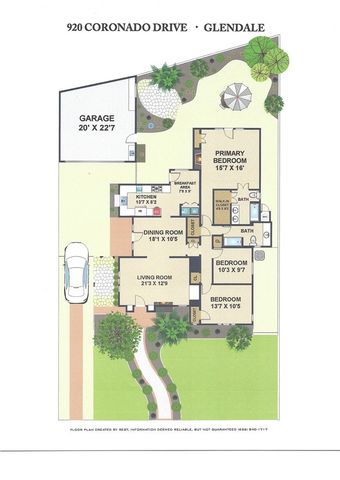 $1,325,000 | 920 Coronado Drive, Glendale, CA 91206