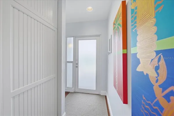 a kitchen with sink and window