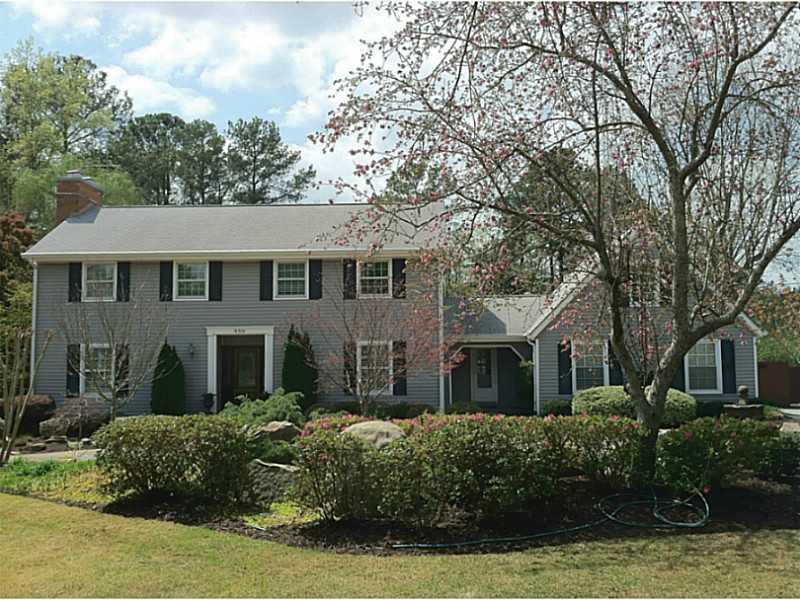 450 Chaffin Road Roswell, GA 30075 - Photo 1 of 1 Exterior Front. Fabulous totally renovated 1 acre Roswell estate home!