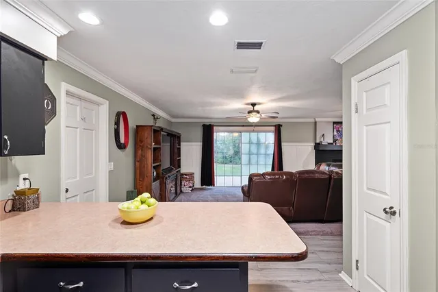 a view of a house with a back yard