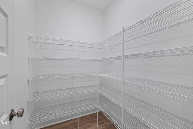 a view of a closet