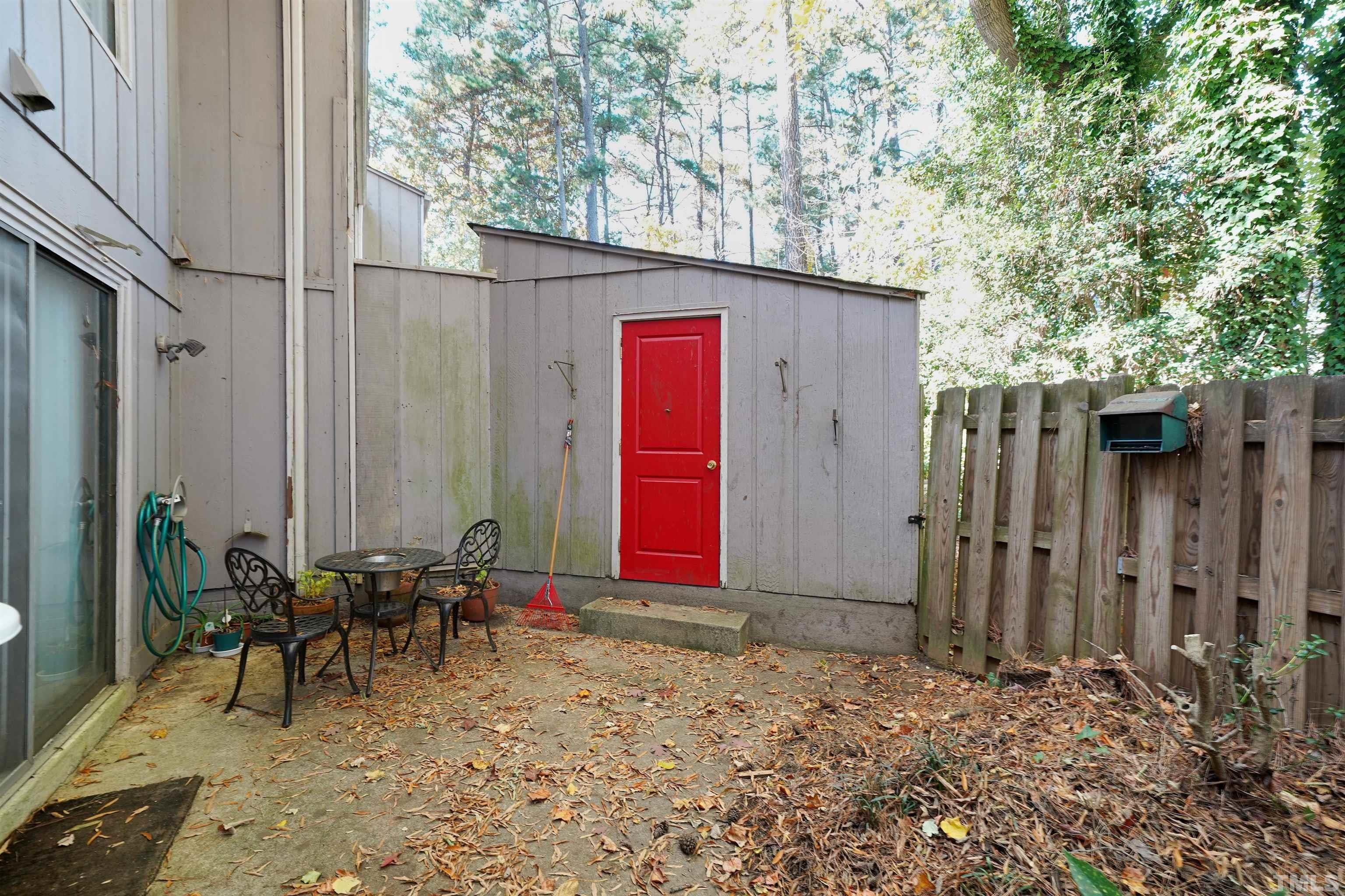 1738 Quail Ridge Road Raleigh, NC 27609 - Photo 13 of 13 a backyard of a house with chairs and table