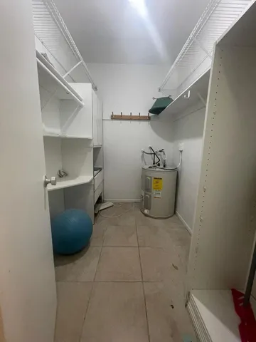 a view of a livingroom with an empty space