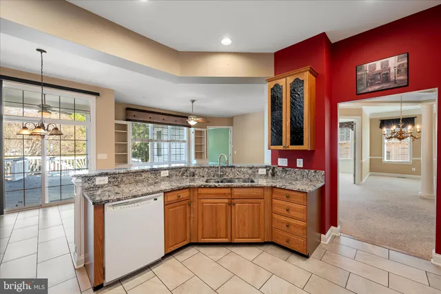 a view of empty room