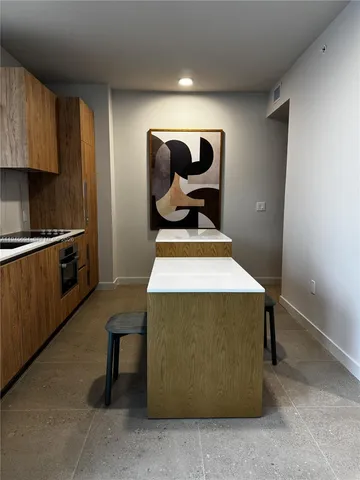 a room with furniture