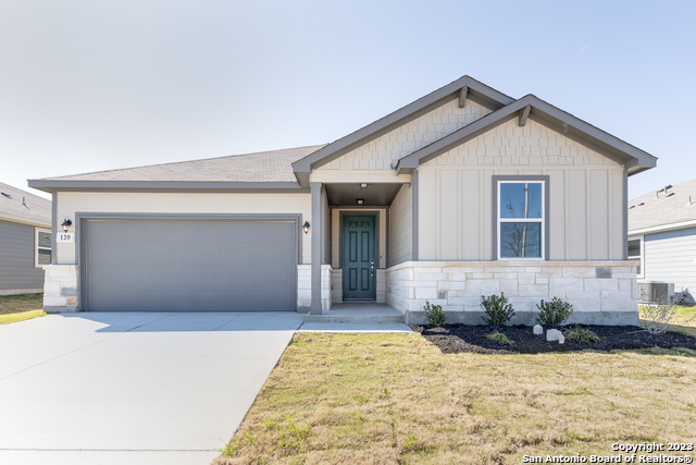 120 Bella Rosa Trail Cibolo, TX 78108 - Photo 1 of 1 a view of a house with a yard