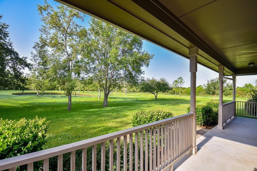 2811 County Road 64 Rosharon, TX 77583 - Photo 4 of 18 Front porch with a view