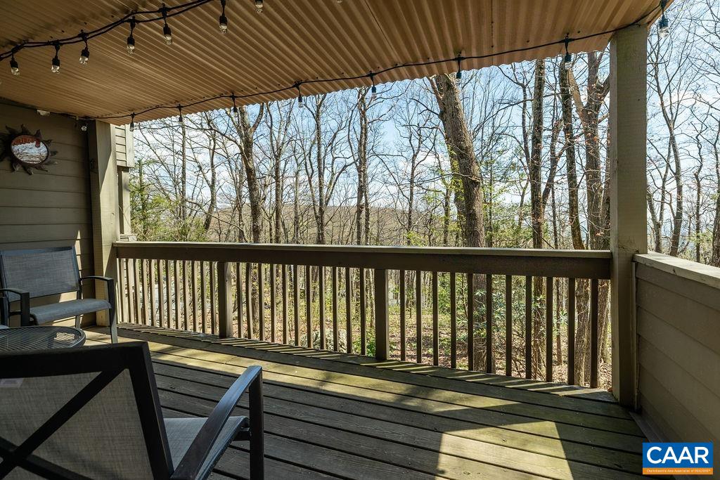 405 3 Ridges Roseland, VA 22967 - Photo 13 of 22 a balcony with wooden floor
