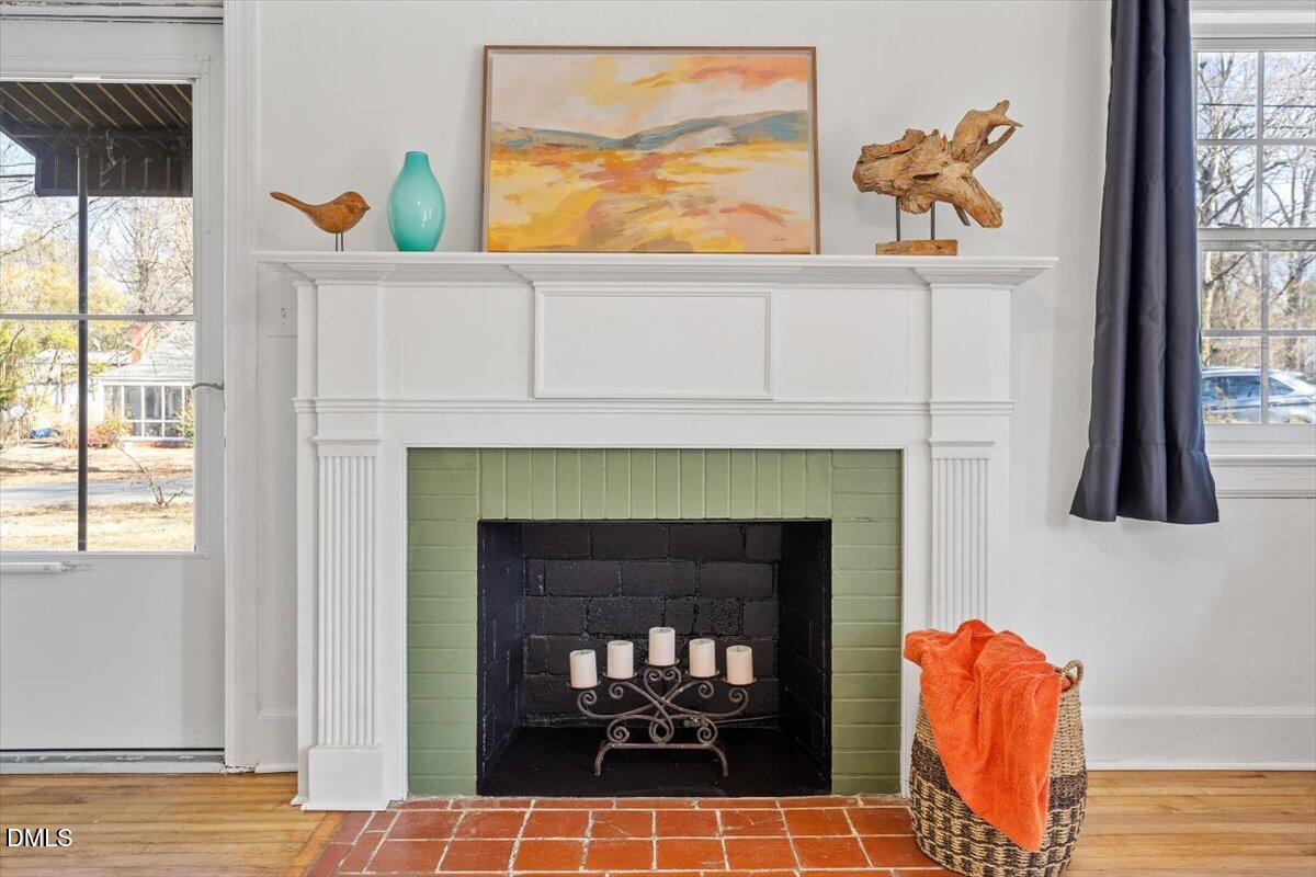 4429 Ryan Street Durham, NC 27704 - Photo 4 of 35 Fireplace
