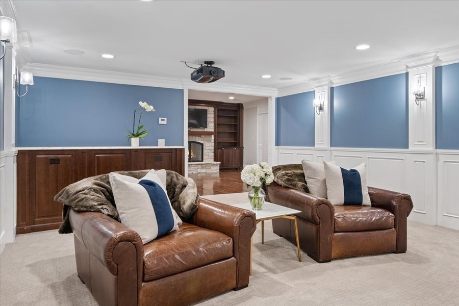1045 Starr Road Winnetka, IL 60093 - Photo 45 of 57 a living room with furniture and a couch