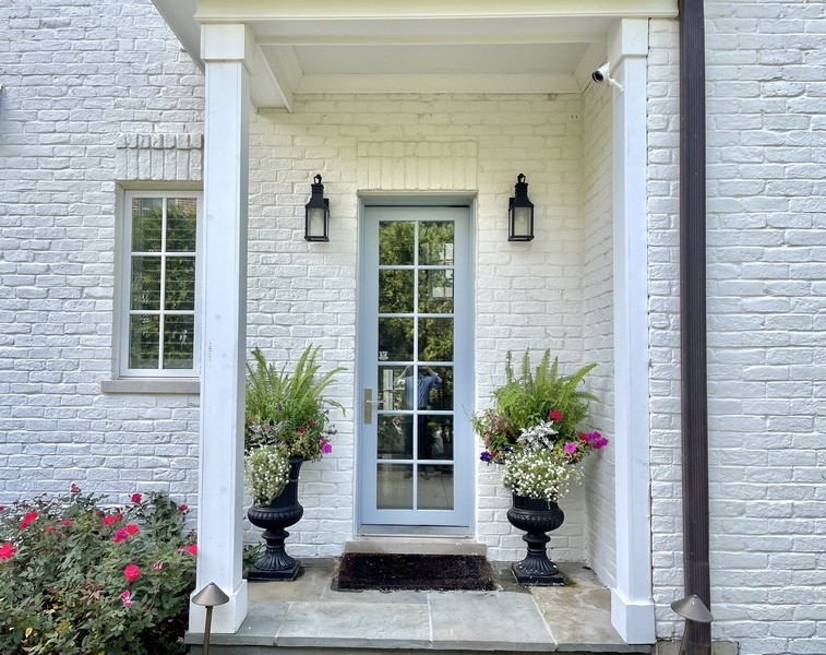 1045 Starr Road Winnetka, IL 60093 - Photo 57 of 57 a view of front door and potted plant
