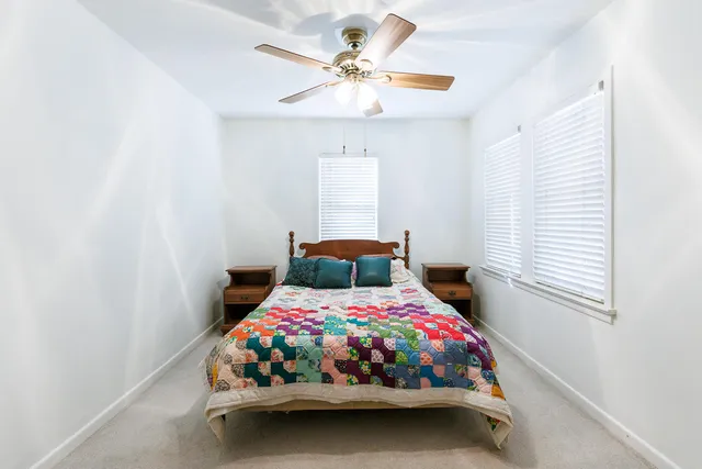 a view of a door of the house