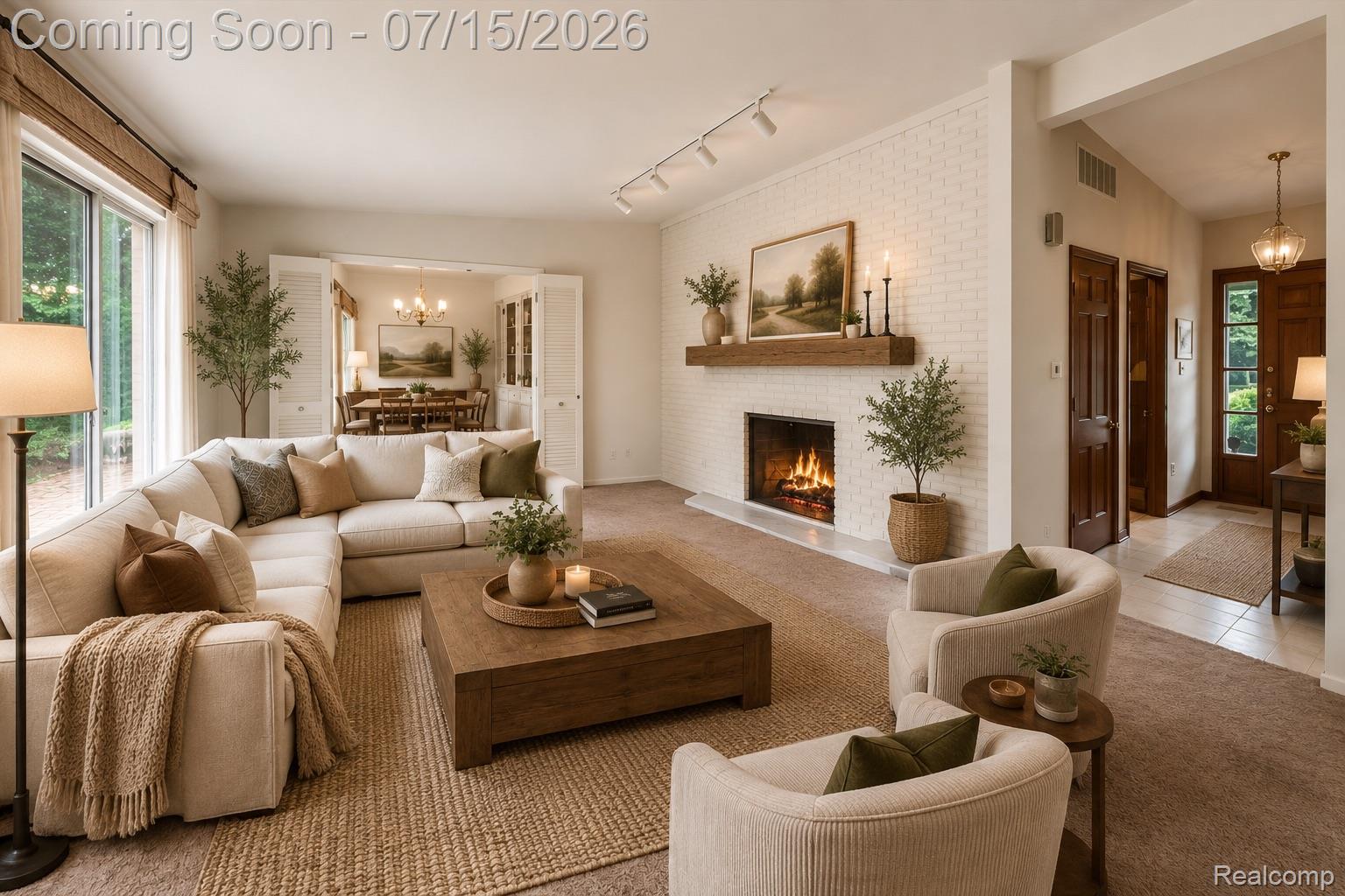 1151 Peveril Road Bloomfield Hills, MI 48304 - Photo 7 of 39 AI generated to showcase potential after renovation