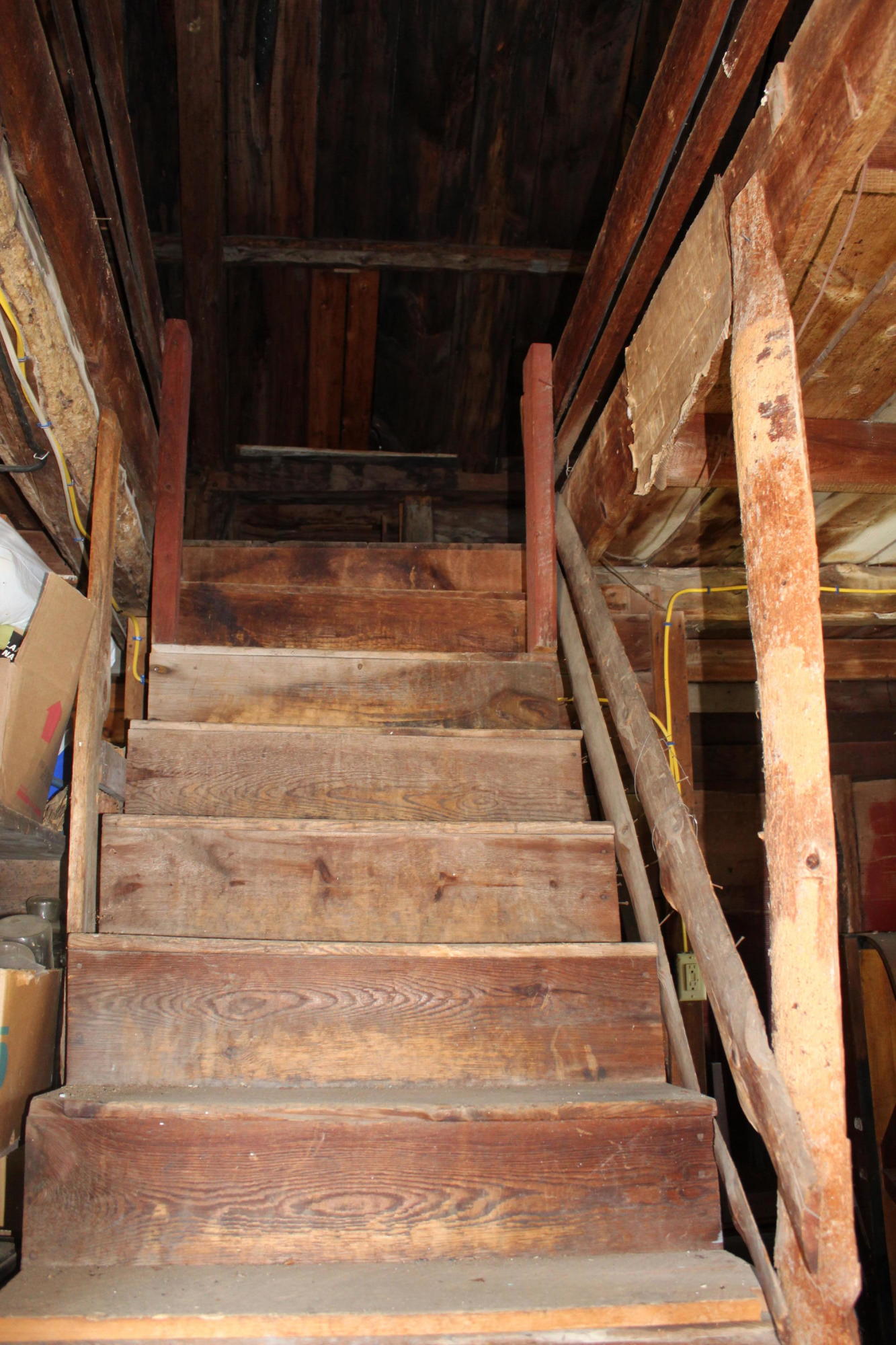 367 Libby Road West Newfield, ME 04095 - Photo 25 of 31 24 stairway in barn