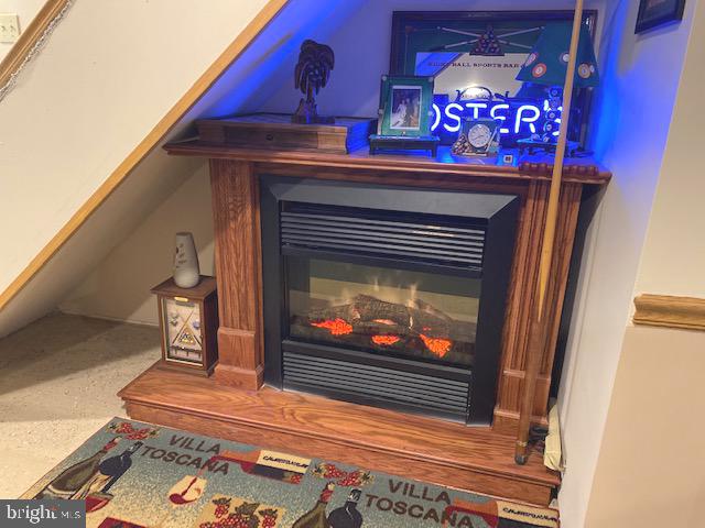 6 Palomar Road Sewell, NJ 08080 - Photo 56 of 63 Electric fireplace in basement