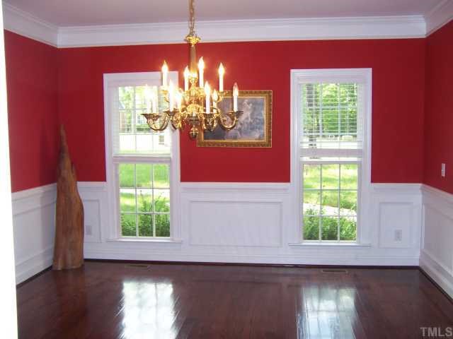 12708 Amoretto Way Raleigh, NC 27613 - Photo 5 of 12 Very large formal dining room with gorgeous hardwood flooring. Great for entertaining.