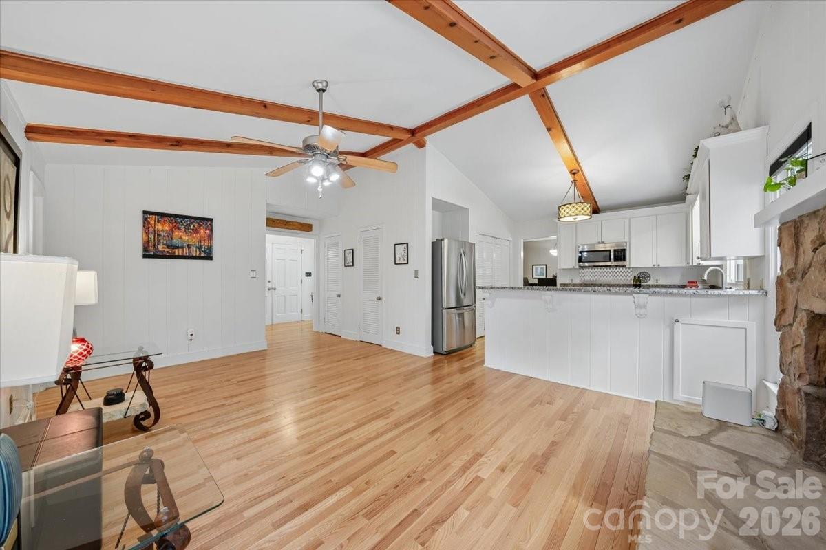 6701 Ronda Avenue Charlotte, NC 28211 - Photo 21 of 46 a view of a kitchen with wooden floor