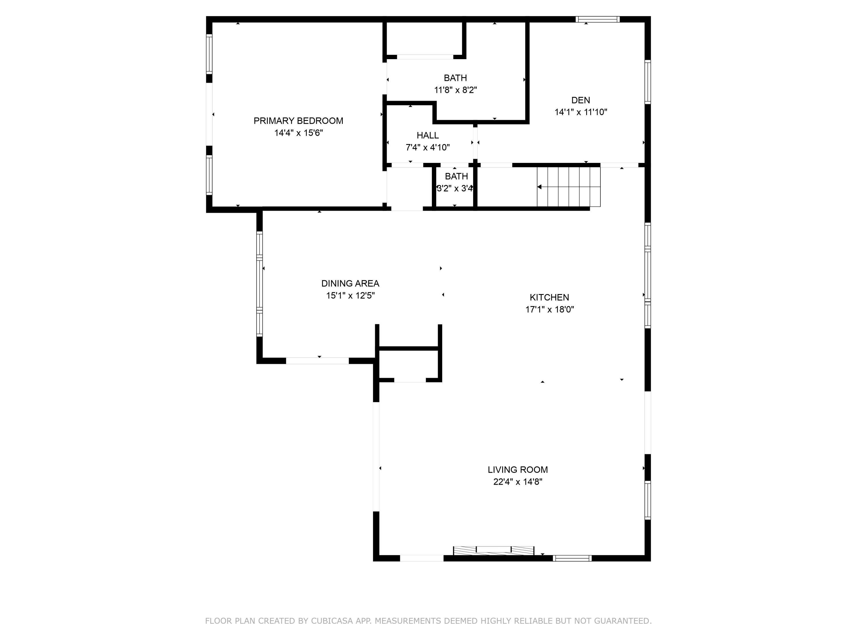 1104 Buttermilk Falls Road East Stroudsburg, PA 18301 - Photo 69 of 73 Floor Plan 1st Floor