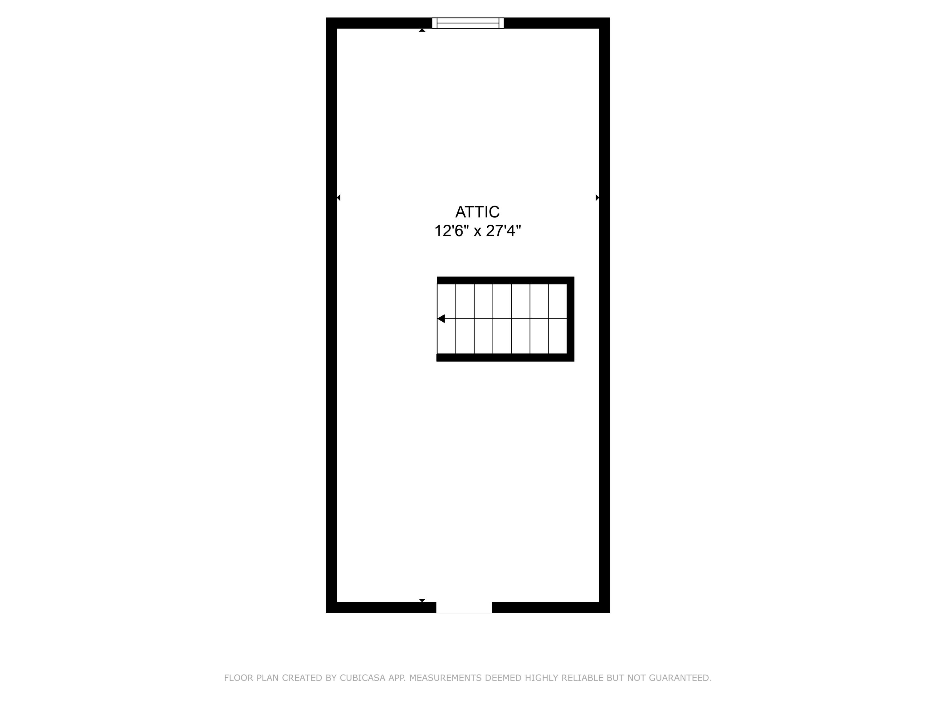 1104 Buttermilk Falls Road East Stroudsburg, PA 18301 - Photo 71 of 73 Floor Plan Attic