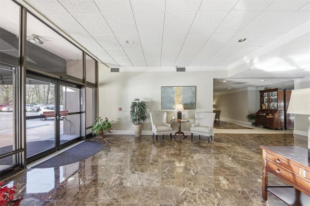 3530 Piedmont Road Northeast, Unit F2 Atlanta, GA 30305 - Photo 40 of 50 a lobby with furniture